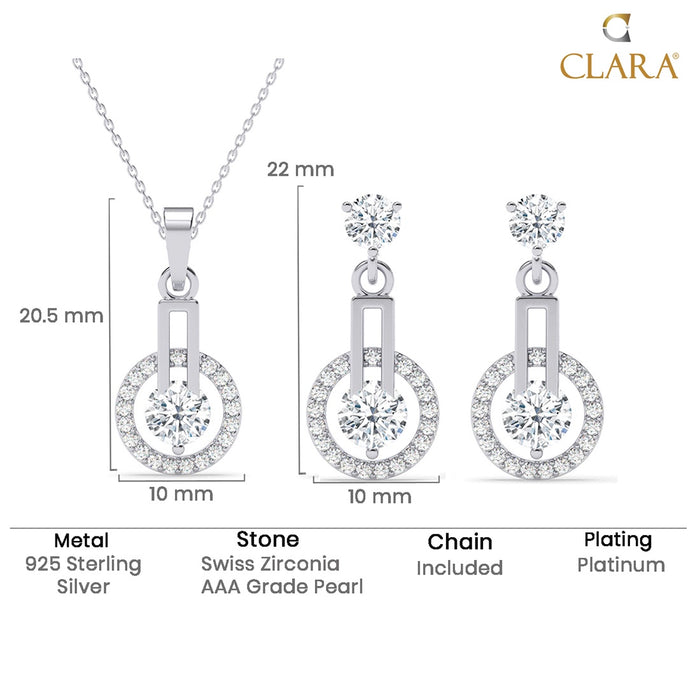Silver Dulce Jewellery Set