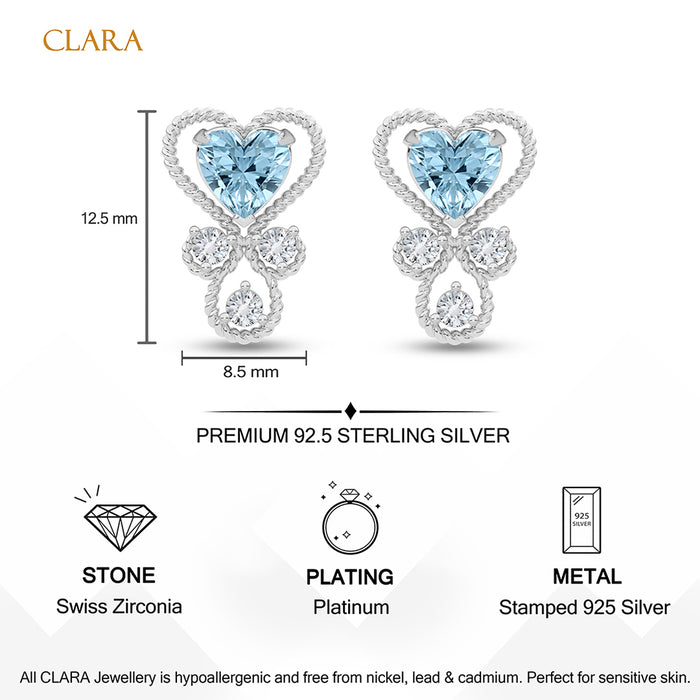 Silver Elettra Earrings