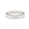 CLARA Real 925 Sterling Silver Elias Band Ring