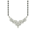 Silver Elsie Mangalsutra