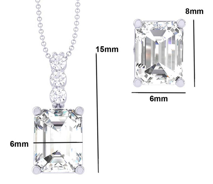 Clara-92.5-Sterling-Silver-Emerald-Cut-Solitaire-Pendant-Earring-Jewellery-Set-Gift-for-Women-&-Girls