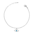 CLARA 925 Sterling Silver Evil Eye Bella Bracelet
