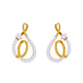 CLARA 925 Sterling Silver Flavia Earrings with Screw Back