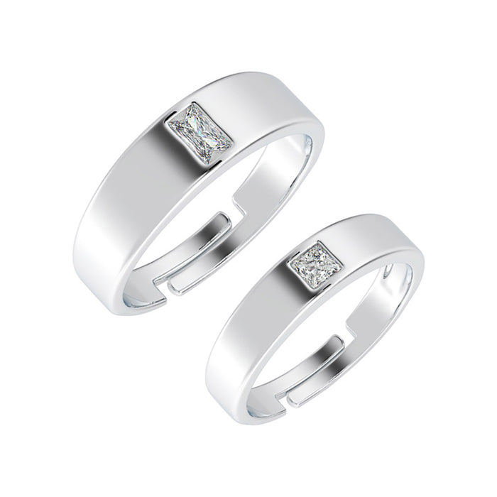 Silver Franco Couple Band