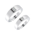 Silver Franco Couple Band