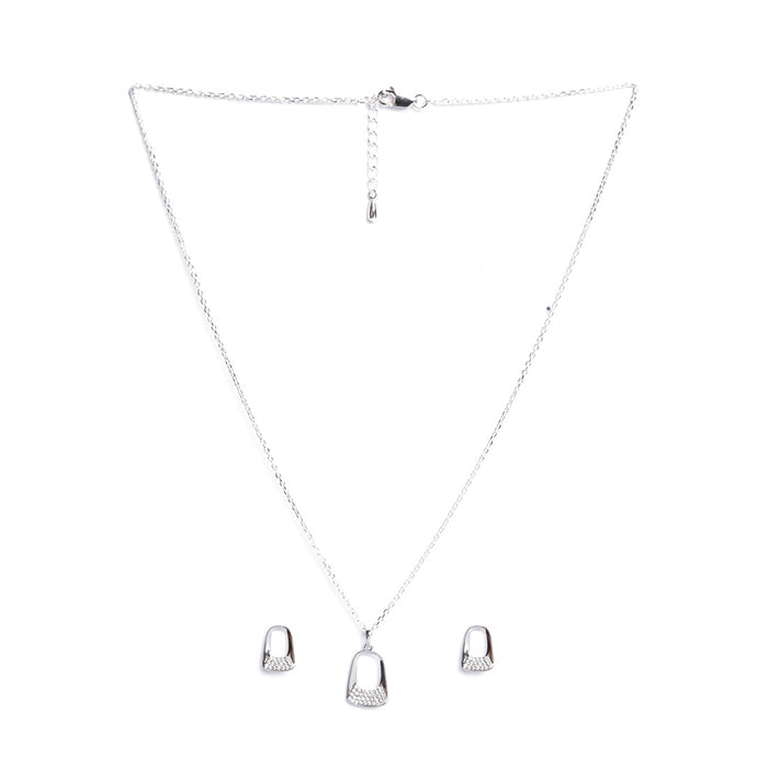 Silver Gemma Jewellery Set