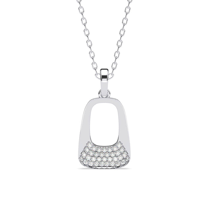 Silver Gemma Pendant Chain