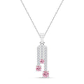 Silver Giada Pendant with Chain