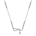 Silver Gitali Twisted Infinity Mangalsutra