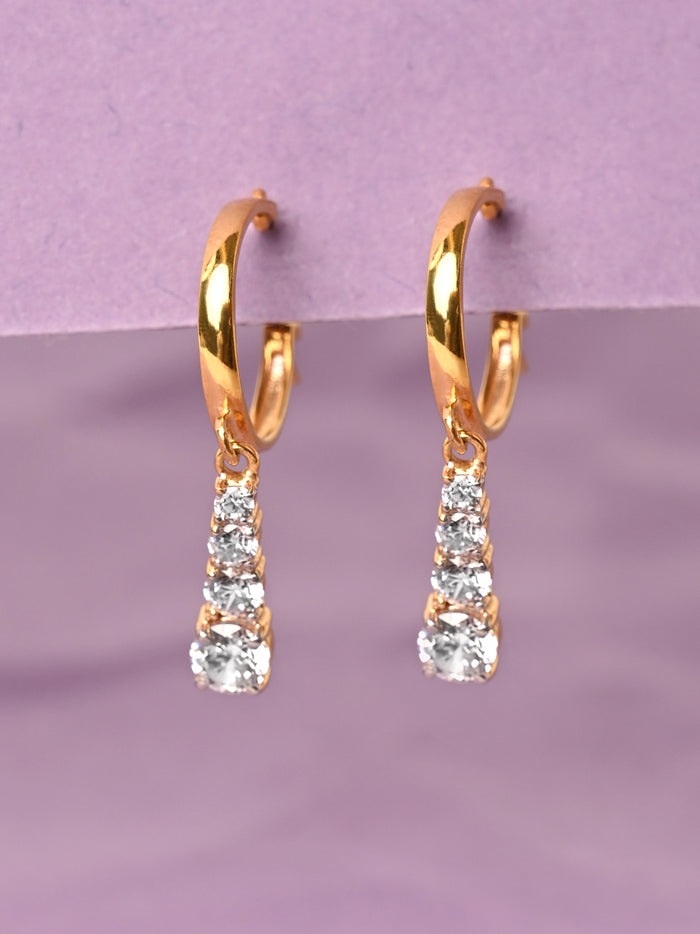 CLARA 925 Sterling Silver Graduation Hoop Bali Earrings