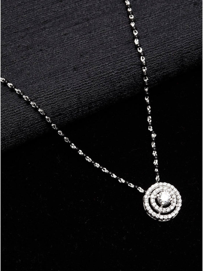 Halo Mangalsutra Chain Pendant