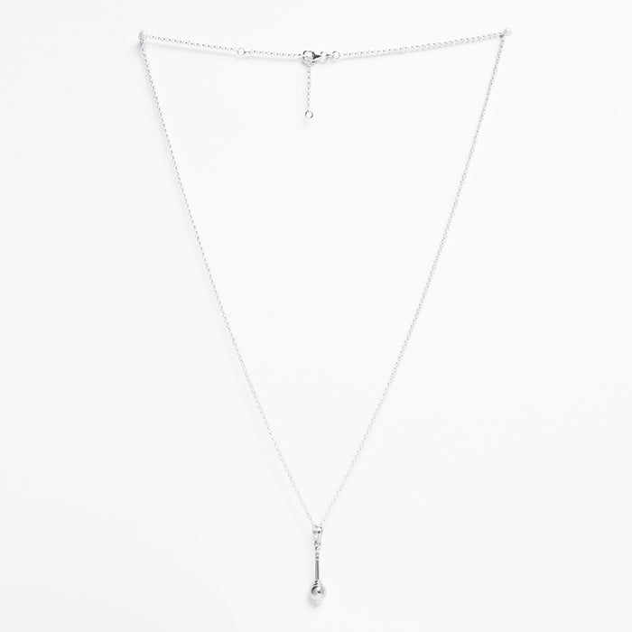Silver Hanumanji Gada Men Pendant Necklace with Chain or without Chain