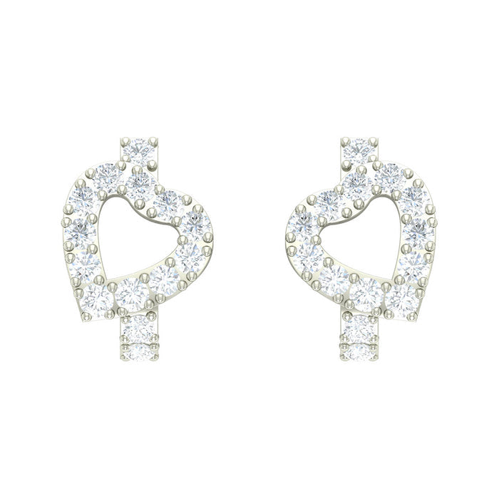 Silver Hoop Belle Earring