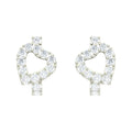 Silver Hoop Belle Earring