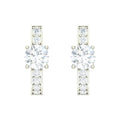 Silver Hoop Estelle Earring