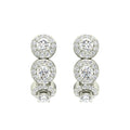 Silver Hoop Noelle Earring