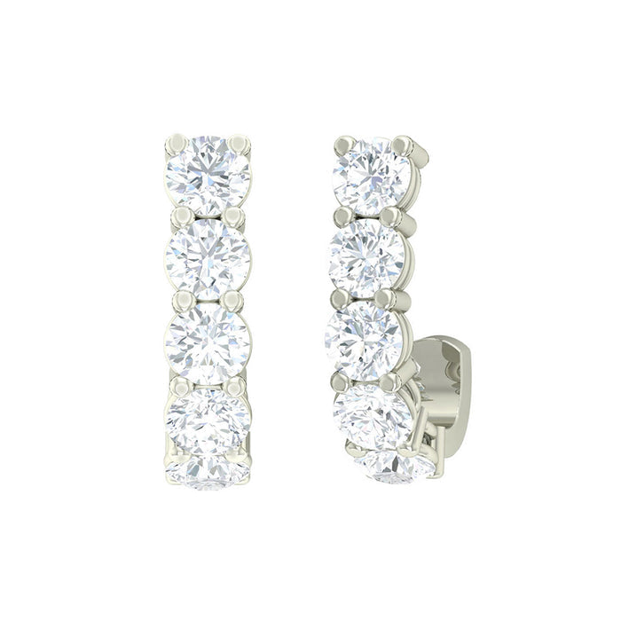 Silver Hoop Remy Earring