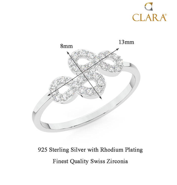 Silver Infinity Ring