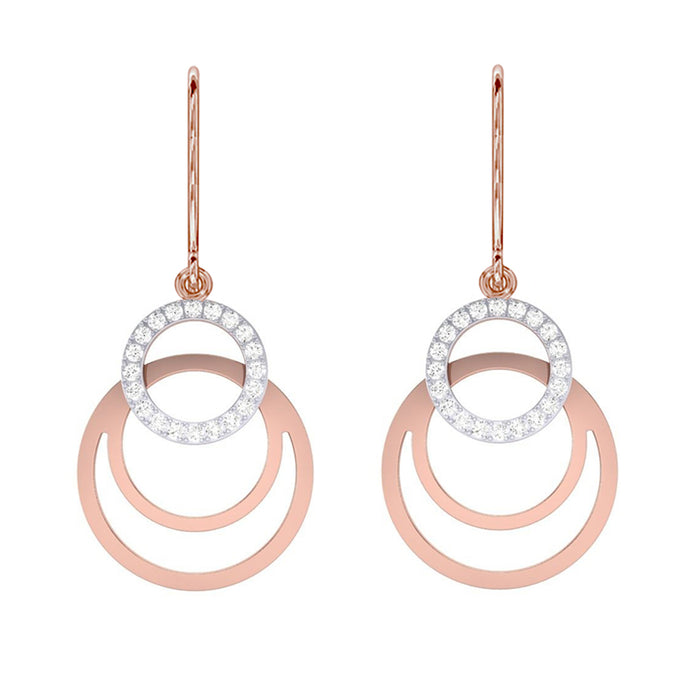 CLARA 925 Sterling Silver Irina Dangler Earrings