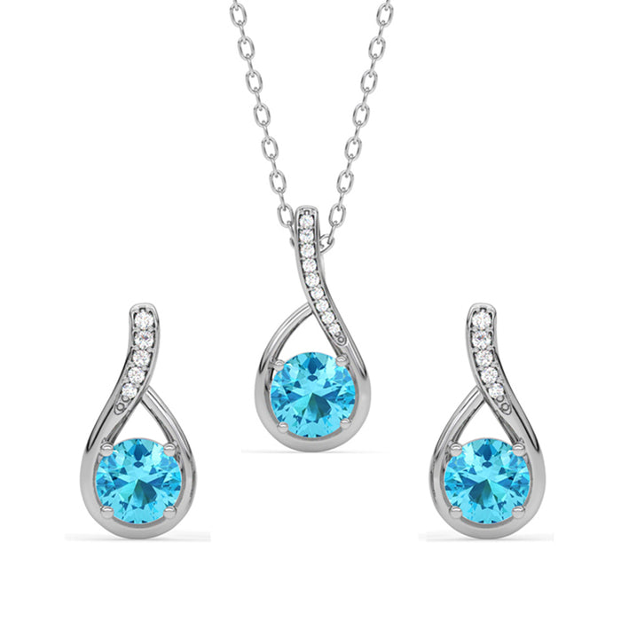 Silver Isla Jewellery Set