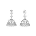 Silver Iyla Jhumki Earrings