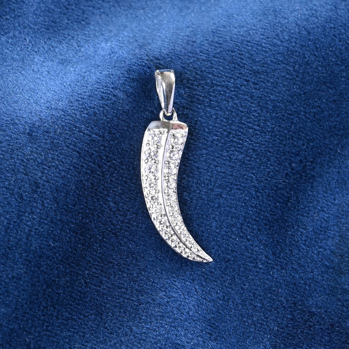 Silver Katar Men Pendant Necklace with Chain or without Chain