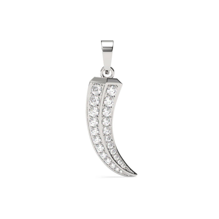 Silver Katar Men Pendant Necklace with Chain or without Chain