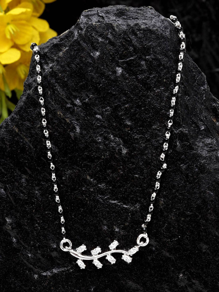 Leaf Mangalsutra Chain Pendant