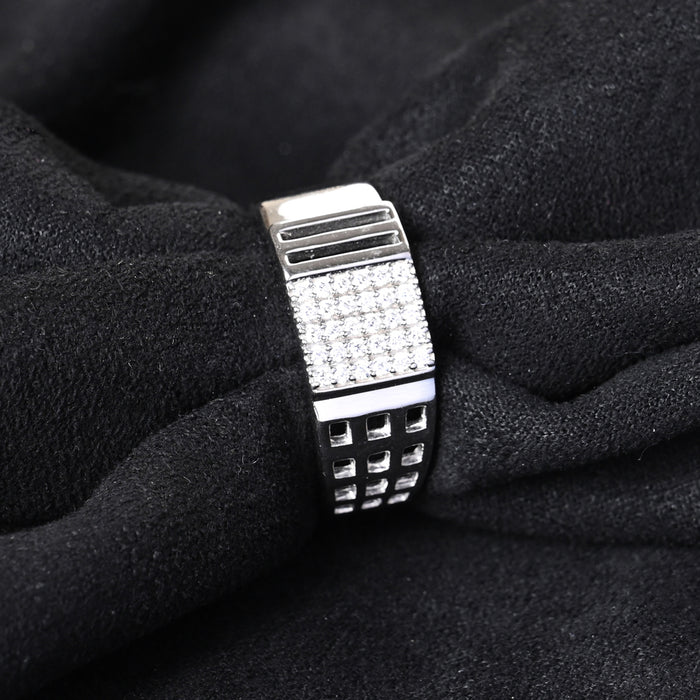 Silver Leon Men Ring