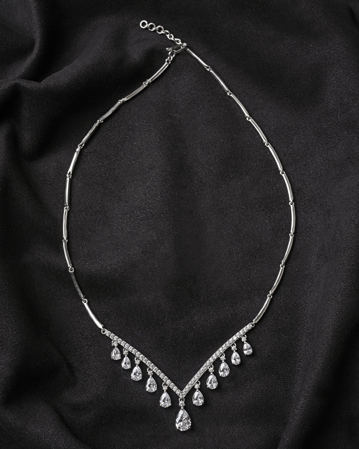 Clara 925 Sterling Silver Liba Necklace