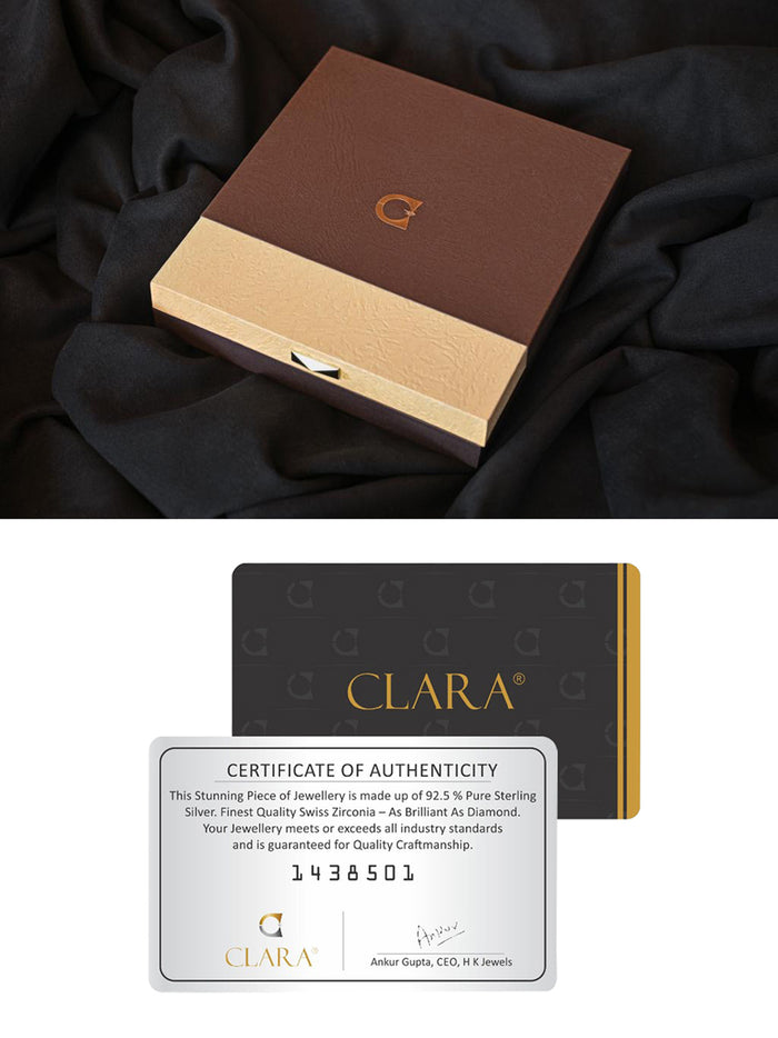 Clara 925 Sterling Silver Liba Necklace