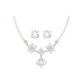 Silver Lily Jewellery Set