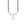 Silver Lily Mangalsutra
