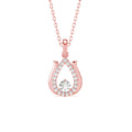 Silver Lotus Pendant Chain