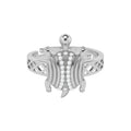 Silver Lucky Tortoise Turtle Men Ring