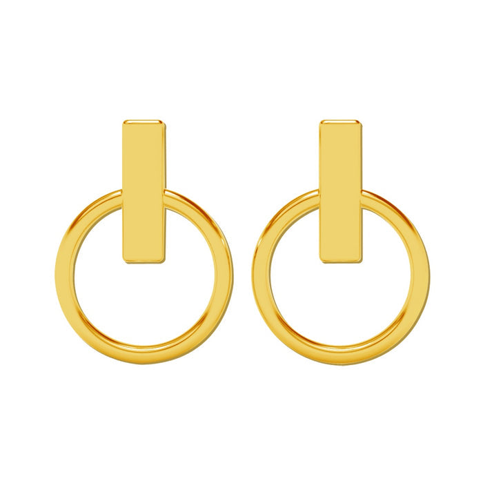 Silver Lyla Geometric Earrings