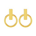 Silver Lyla Geometric Earrings