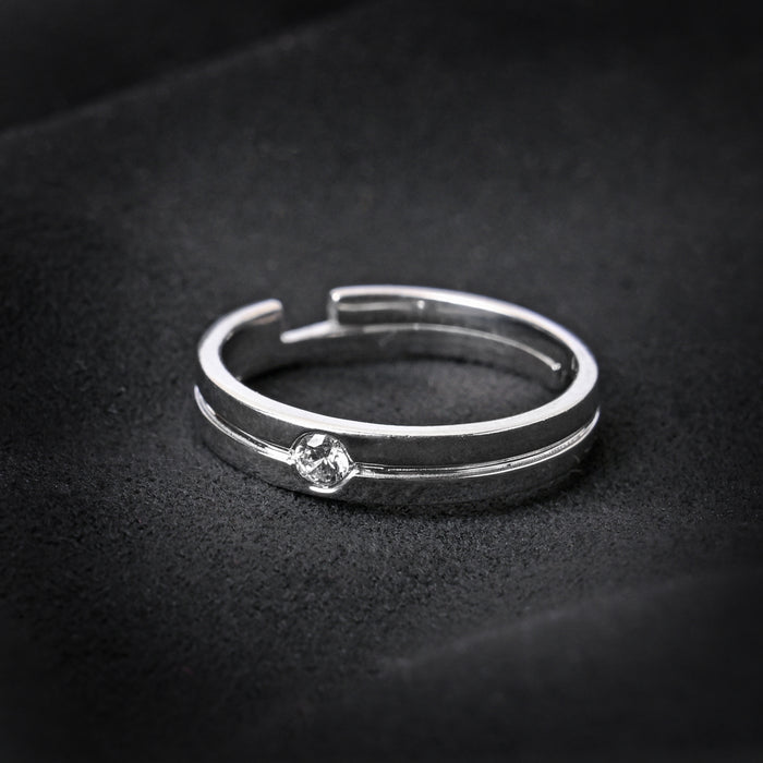 CLARA Real 925 Sterling Silver Magnus Band Ring