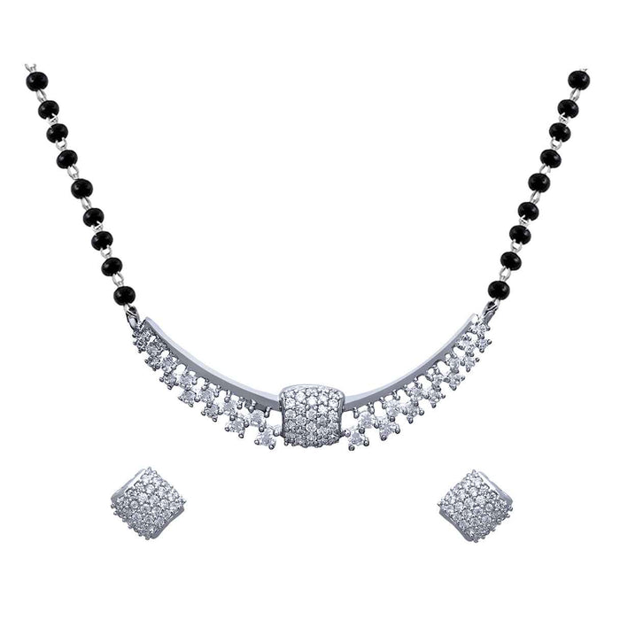 Silver Mangalsutra Set