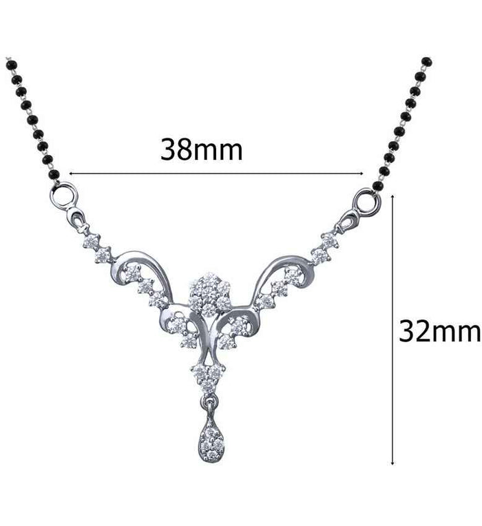 Silver Mangalsutra Set