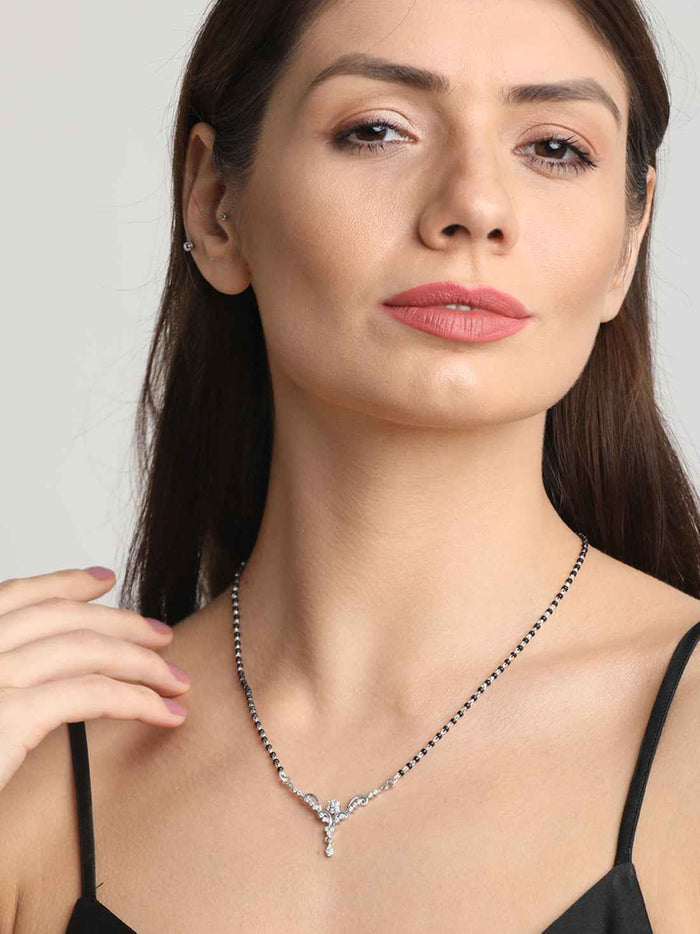 Silver Mangalsutra