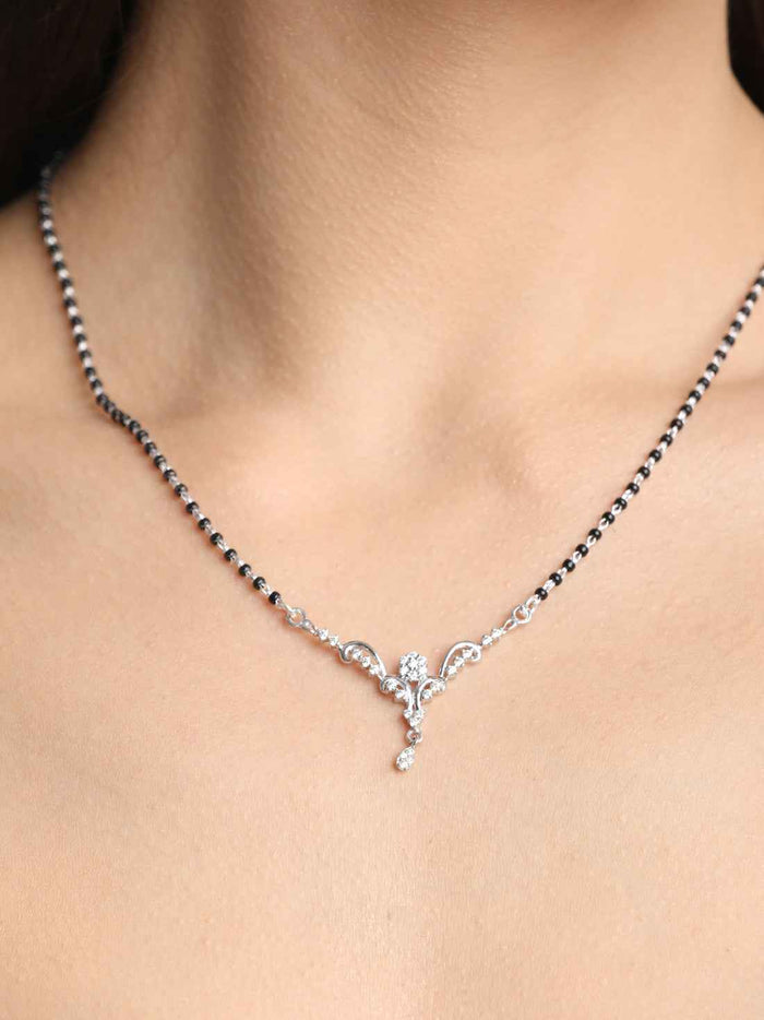Silver Mangalsutra