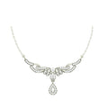 Silver Maya Pendant Chain Necklace