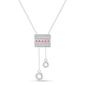 Silver Merola Pendant with Chain