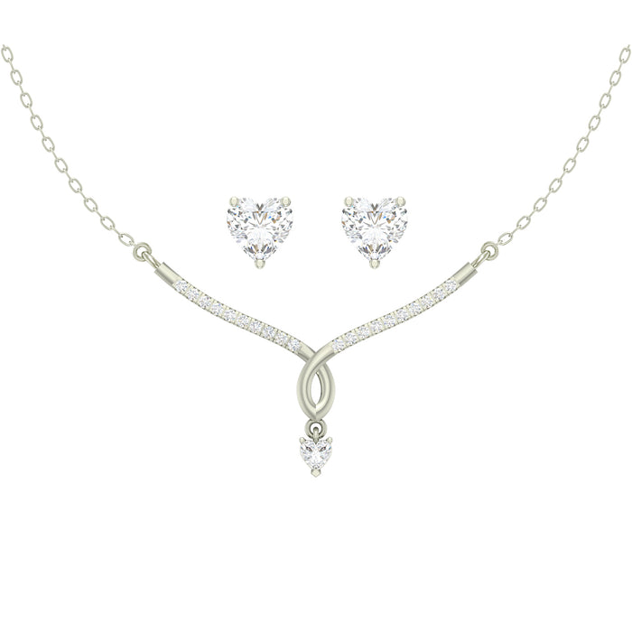Silver Mila Jewellery Set