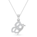 Silver Milania Butterfly Pendant with Chain