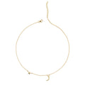 CLARA 925 Sterling Silver Minimal Charm Necklace Chain