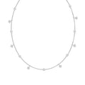 CLARA 925 Sterling Silver Minimal Daily wear Charm Minimal Necklace Chain