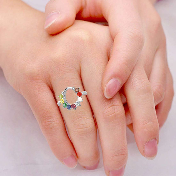 Clara-92.5-Sterling-Silver-Natural-Certified-Navratna-Stone-9-gems-Adjustable-Ring-for-Women-and-Girls