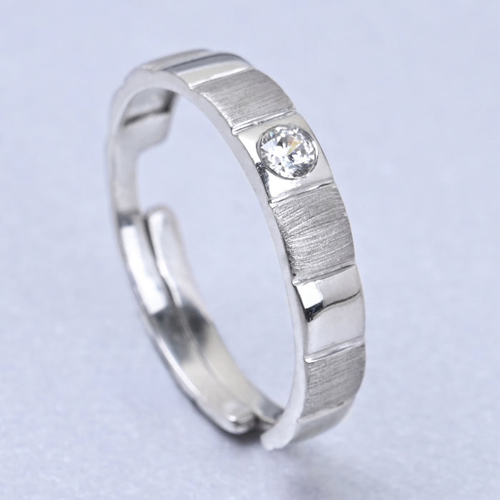 CLARA Real 925 Sterling Silver Neel Band Ring